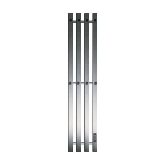 Электрический полотенцесушитель Primoclima Sol Q E Graphite 100*18 4