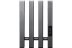 Электрический полотенцесушитель Primoclima Sol Q E Graphite 120*18 4