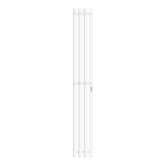 Электрический полотенцесушитель Primoclima Sol Q C E White 150*18 4