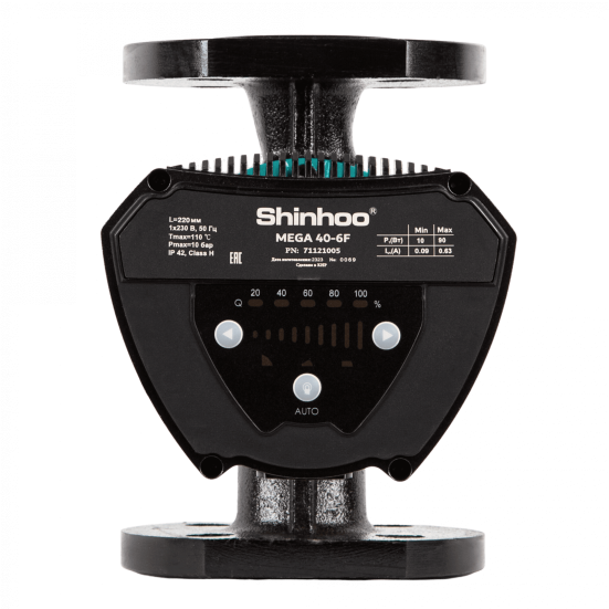 Циркуляционный насос Shinhoo Mega 40-6F